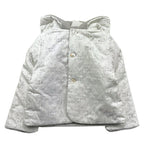 PAZ RODRIGUEZ giubbino tinta unita con bottoni e cappuccio Bianco per Neonata 012152034 BIANCO PAZ RODRIGUEZ