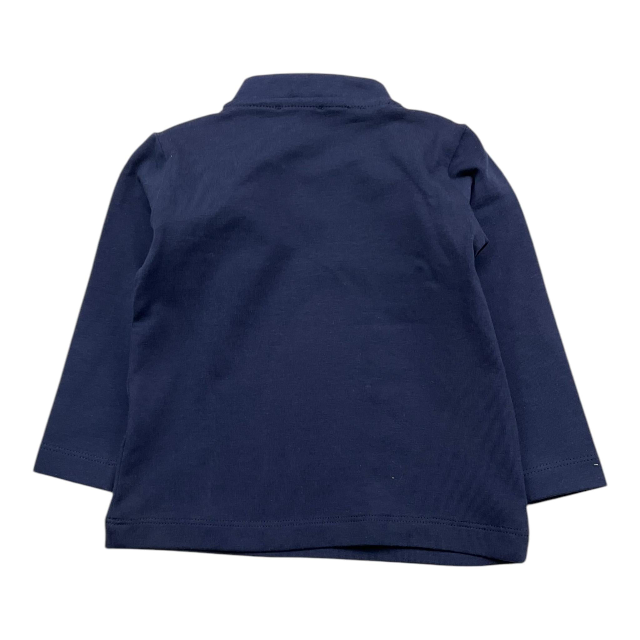 TRUSSARDI leggins modello a zampa tinta unita Blu per Neonata TIA25007LE BLU TRUSSARDI