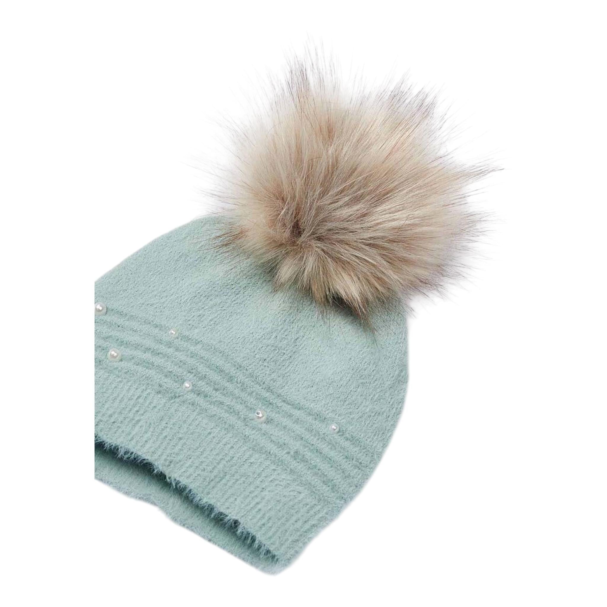 MAYORAL set cappello-scaldacollo tinta unita Verde per Bambina 10825 VERDE MAYORAL