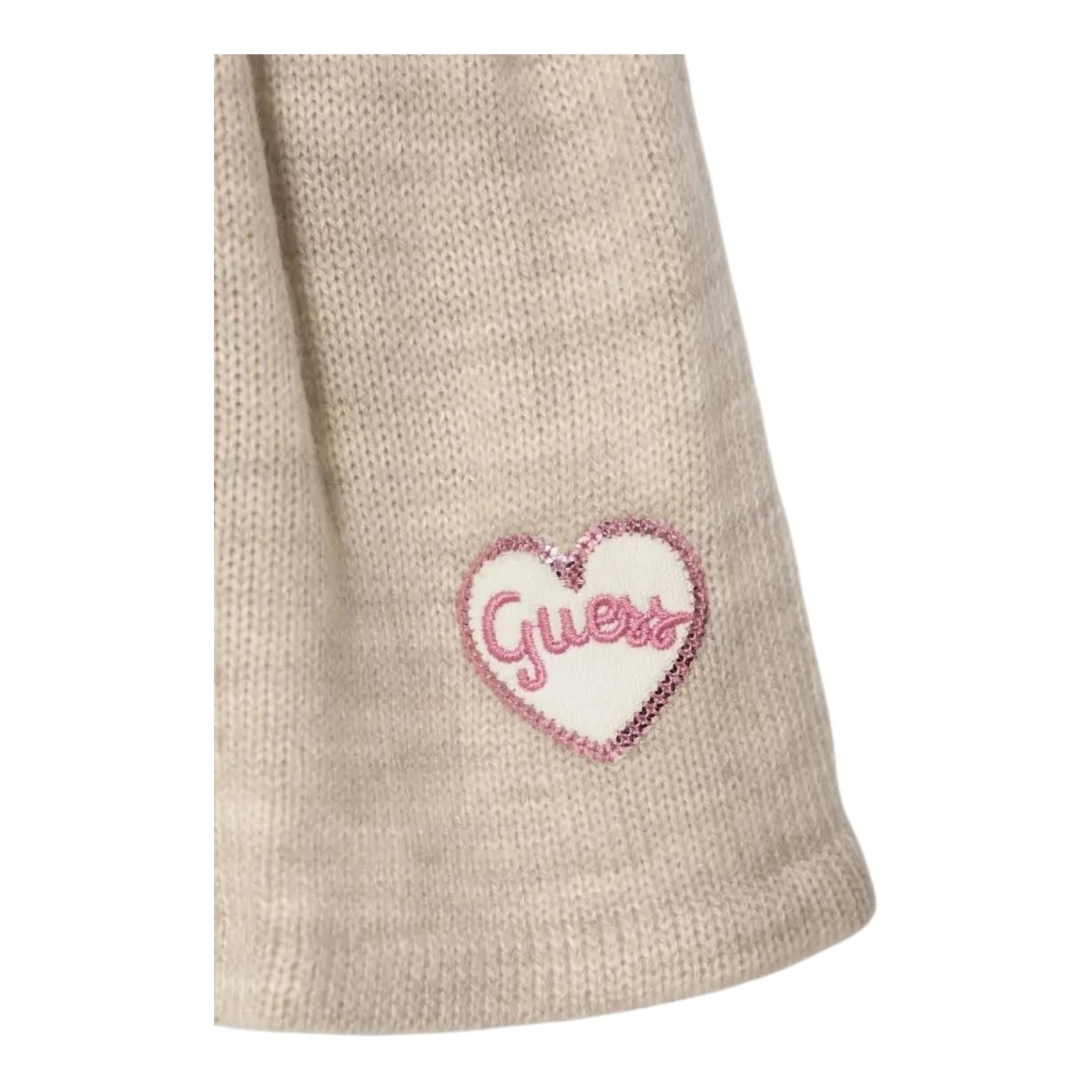 GUESS completo 2pz salopette-body Bianco/beige per Neonata A4BG11KCG51 BIANCO/BEIGE GUESS