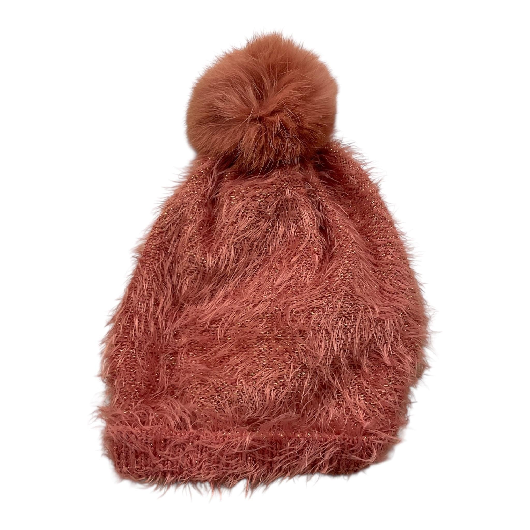 TWINSET cappello tinta unita cn pon pon Rosa per Bambina FA8HAP ROSA TWINSET