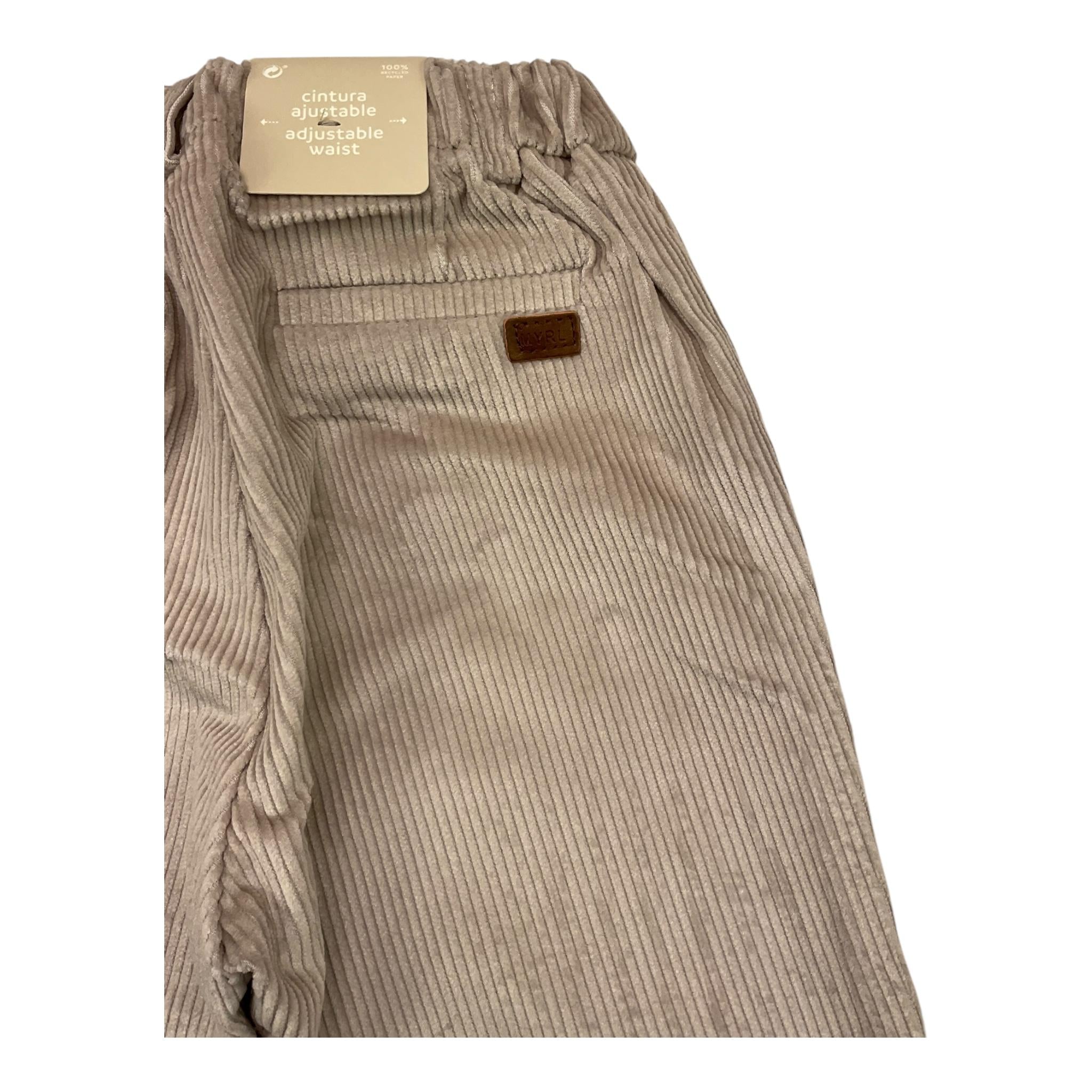MAYORAL pantalone in camoscio tinta unita Beige per Neonato 2523 BEIGE MAYORAL