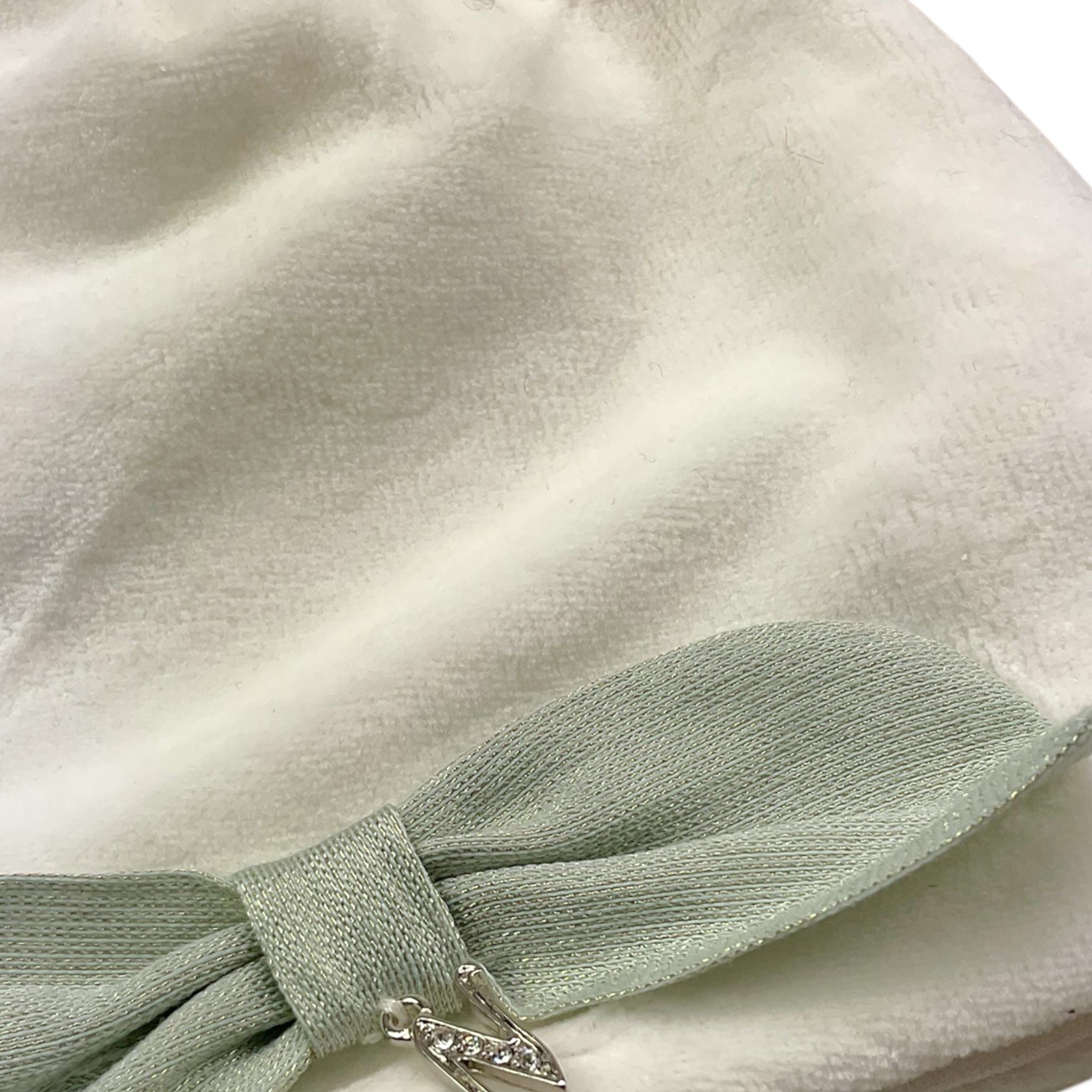 NINNAOH cappello tinta unita con fiocco Bianco/azzurro per Neonata I2377 BIANCO/AZZURRO NINNAOH