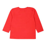ICEBERG shirt girocollo tinta unita con stampa orso Rosso per Neonato MSO00RX ROSSO ICEBERG