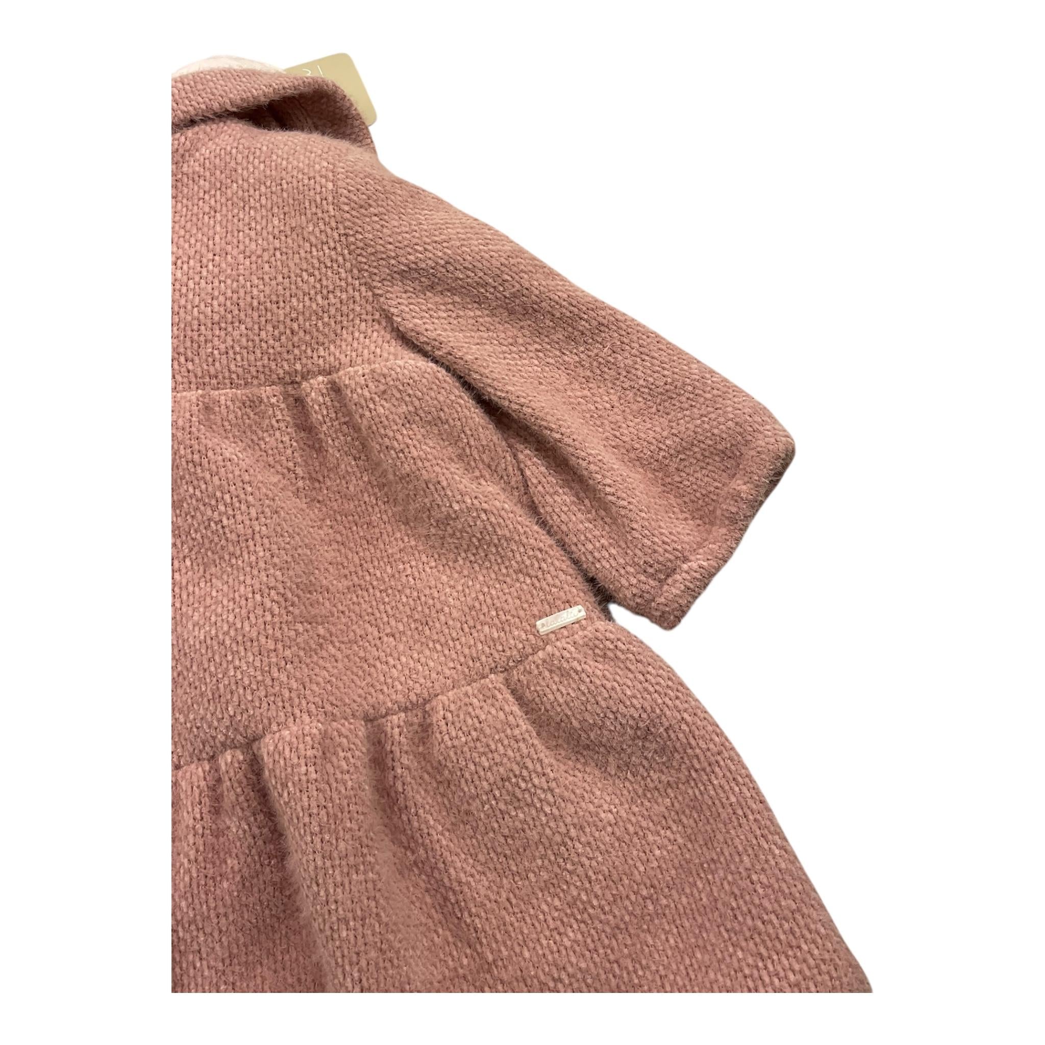 LALALU' cappotto tinta unita cn cappuccio Rosa per Neonata GIL9N ROSA LALALU'