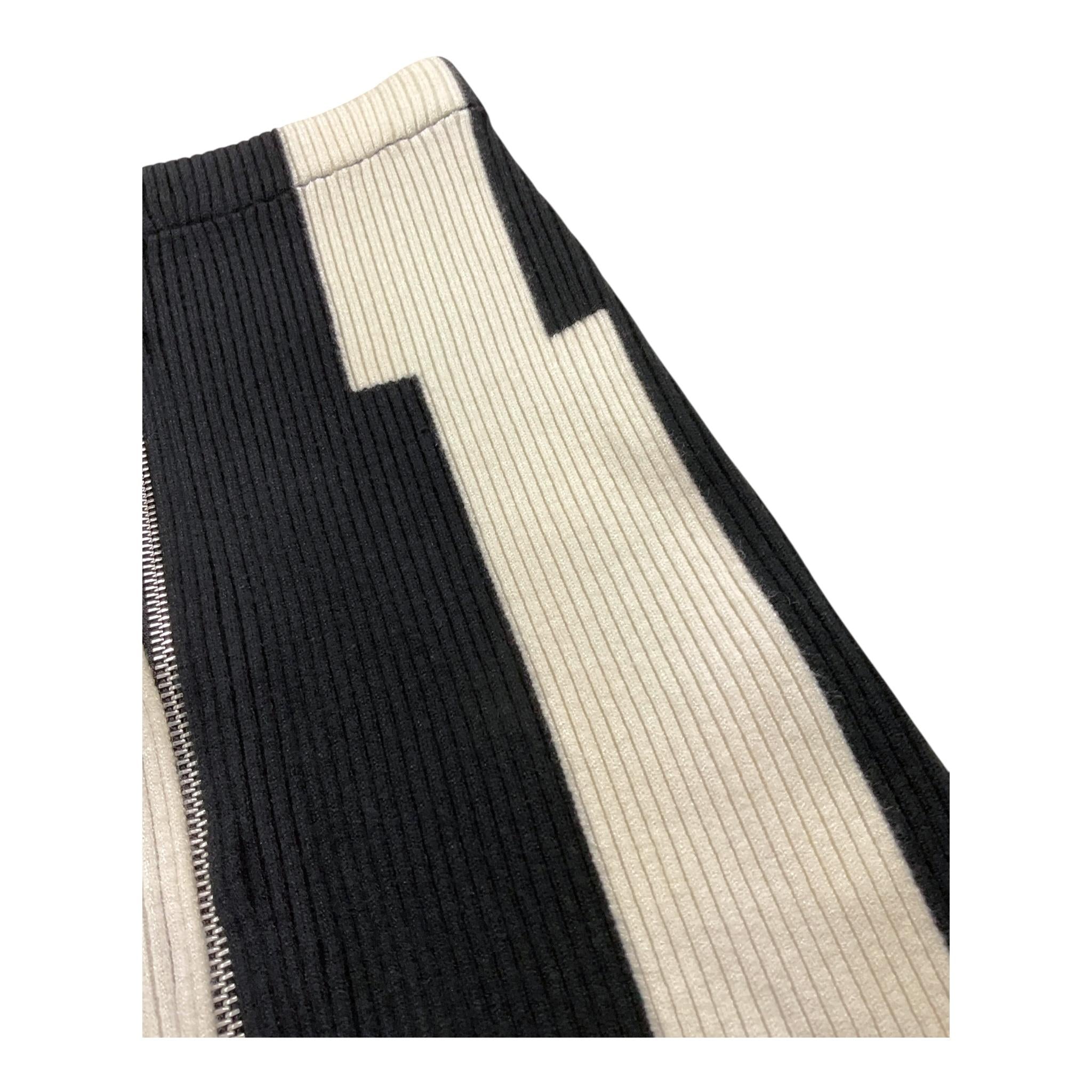 TO be too gonna bicolore con fantasia astratta in maglia Bianco/nero per Bambina TFJF24G527 BIANCO/NERO TO be too