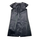 GUESS abito mezza manica tinta unita in ecopelle Nero per Bambina J3YK09WE8D0 NERO GUESS