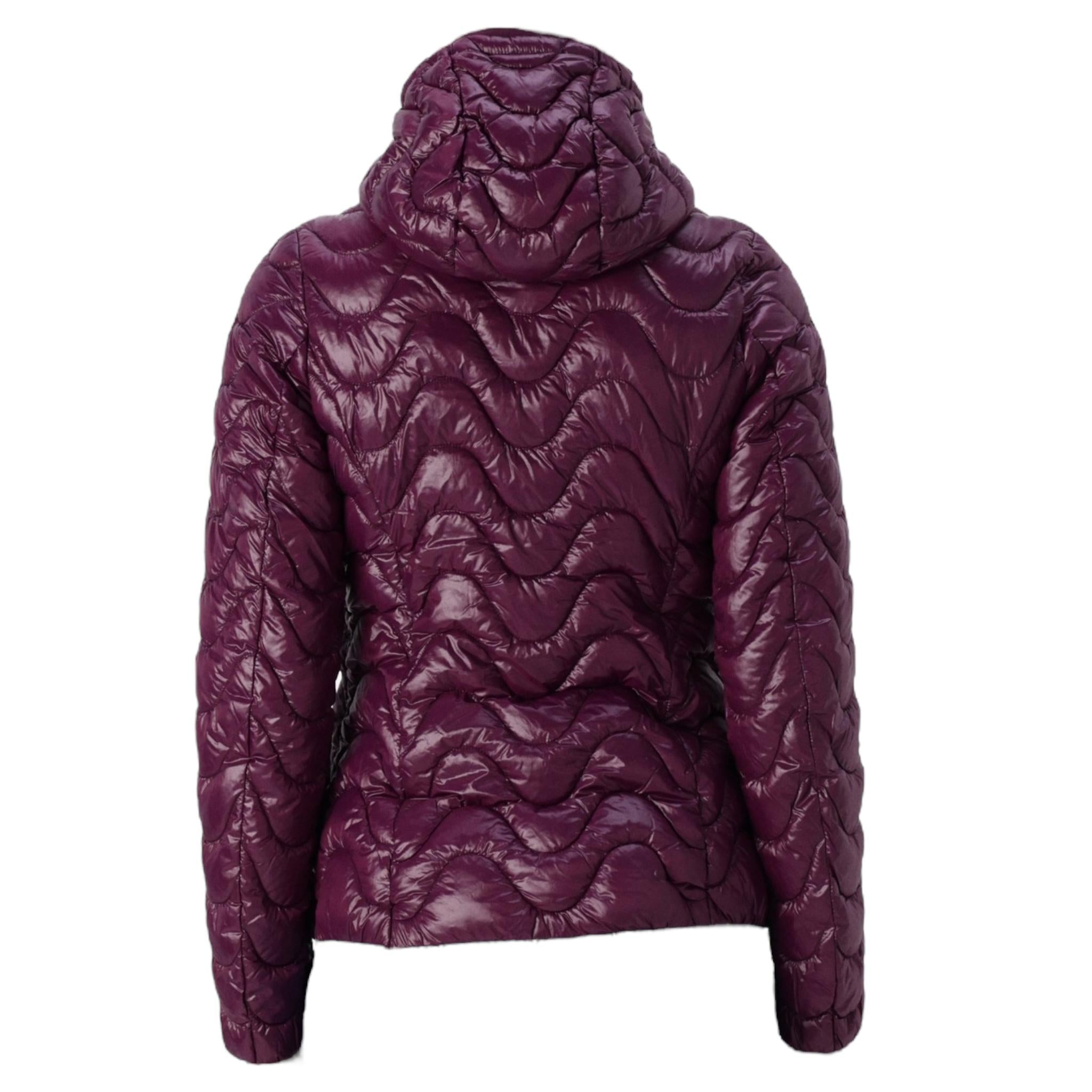 K-WAY giubbino tinta unita con cappuccio Viola per Bambina K8123RW VIOLA K-WAY