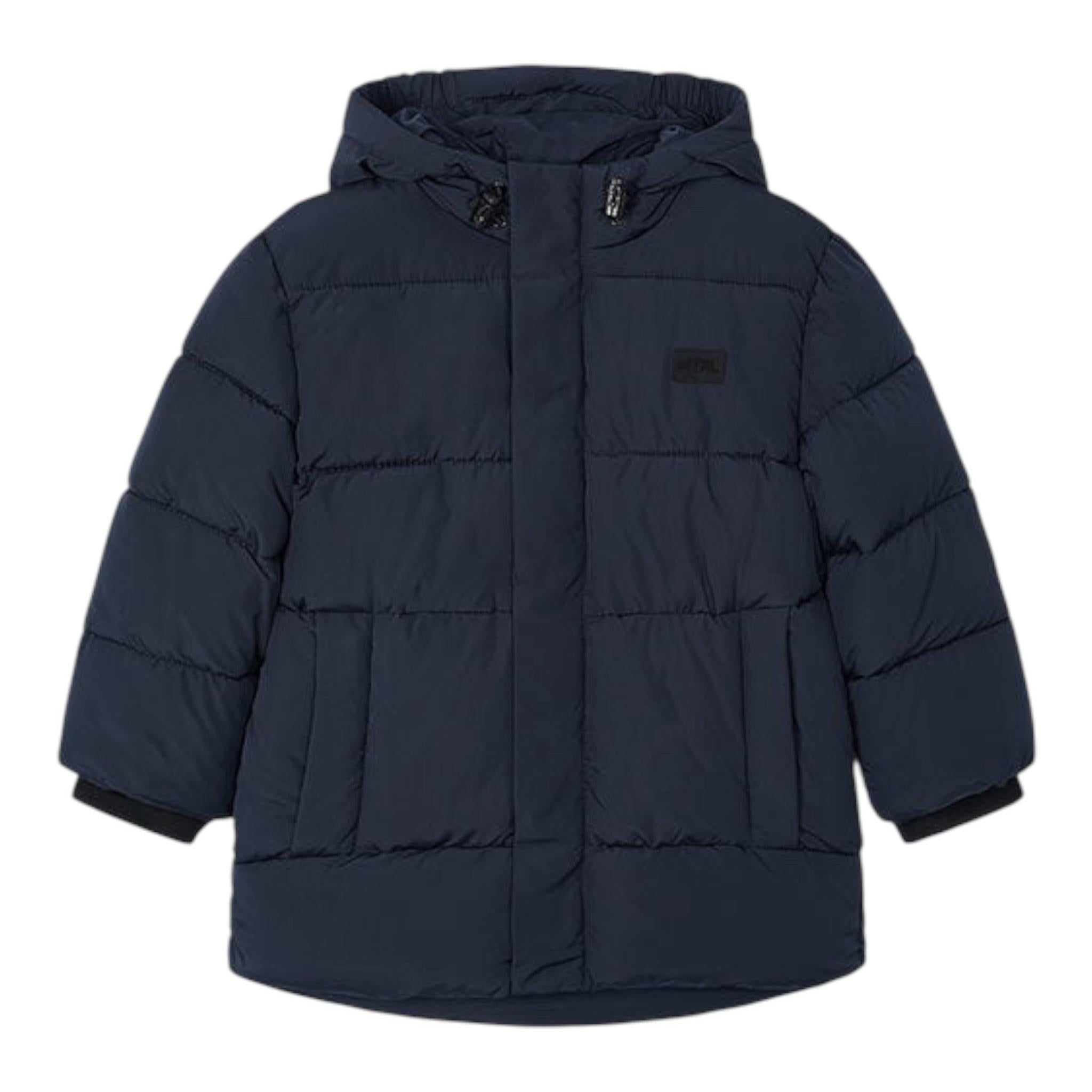 MAYORAL giubbino tinta unita con cappuccio Blu per Bambino 4469 BLU MAYORAL