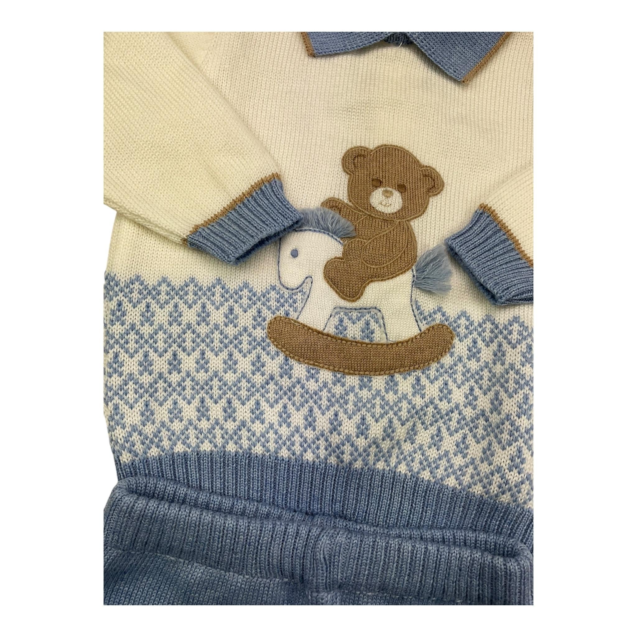 COLORI CHIARI completo 2 pezzi maglia-pantalone Azzurro per Neonato MF217764 AZZURRO COLORI CHIARI
