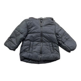 NEVER TOO giubbino tinta unita con zip e cappuccio Nero per Neonato NT1430N NERO NEVER TOO