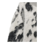 STELLA McCARTNEY maglia gircollo tinta unita con fnatasia maculata Grigio per Bambina TV9A90 GRIGIO STELLA McCARTNEY