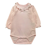 TARTINE ET CHOCOLAT body tinta unita con colletto Rosa per Neonata TZ11031 ROSA TARTINE ET CHOCOLAT