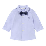 MAYORAL camicia tinta unita con papillons Azzurro per Neonato 2180X AZZURRO MAYORAL