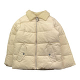 TRUSSARDI giubbino tinta unita con zip e stampa Beige per Neonata TIA24049PI BEIGE TRUSSARDI