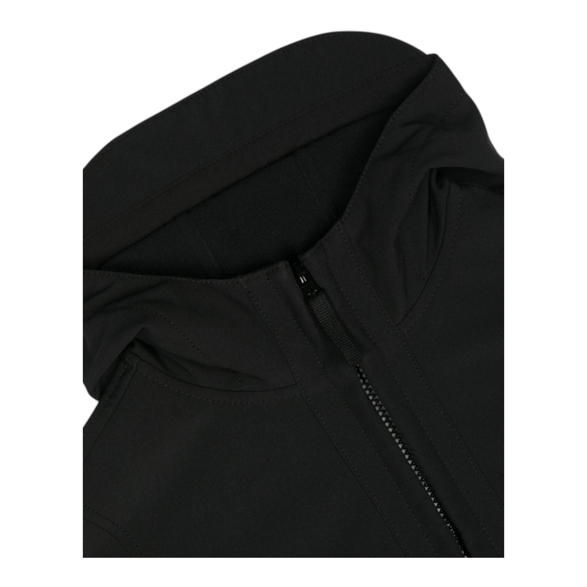STONE ISLAND giubbino tinta unita con zip e cappuccio Blu per Bambino 8116Q0122 BLU STONE ISLAND