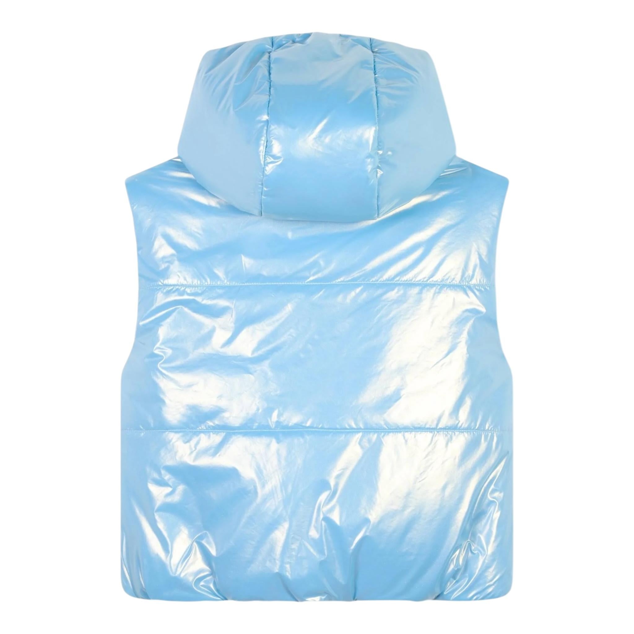 BillIEBLUSH smanicato tinta unita con cappuccio Azzurro per Neonata U20518 AZZURRO BillIEBLUSH