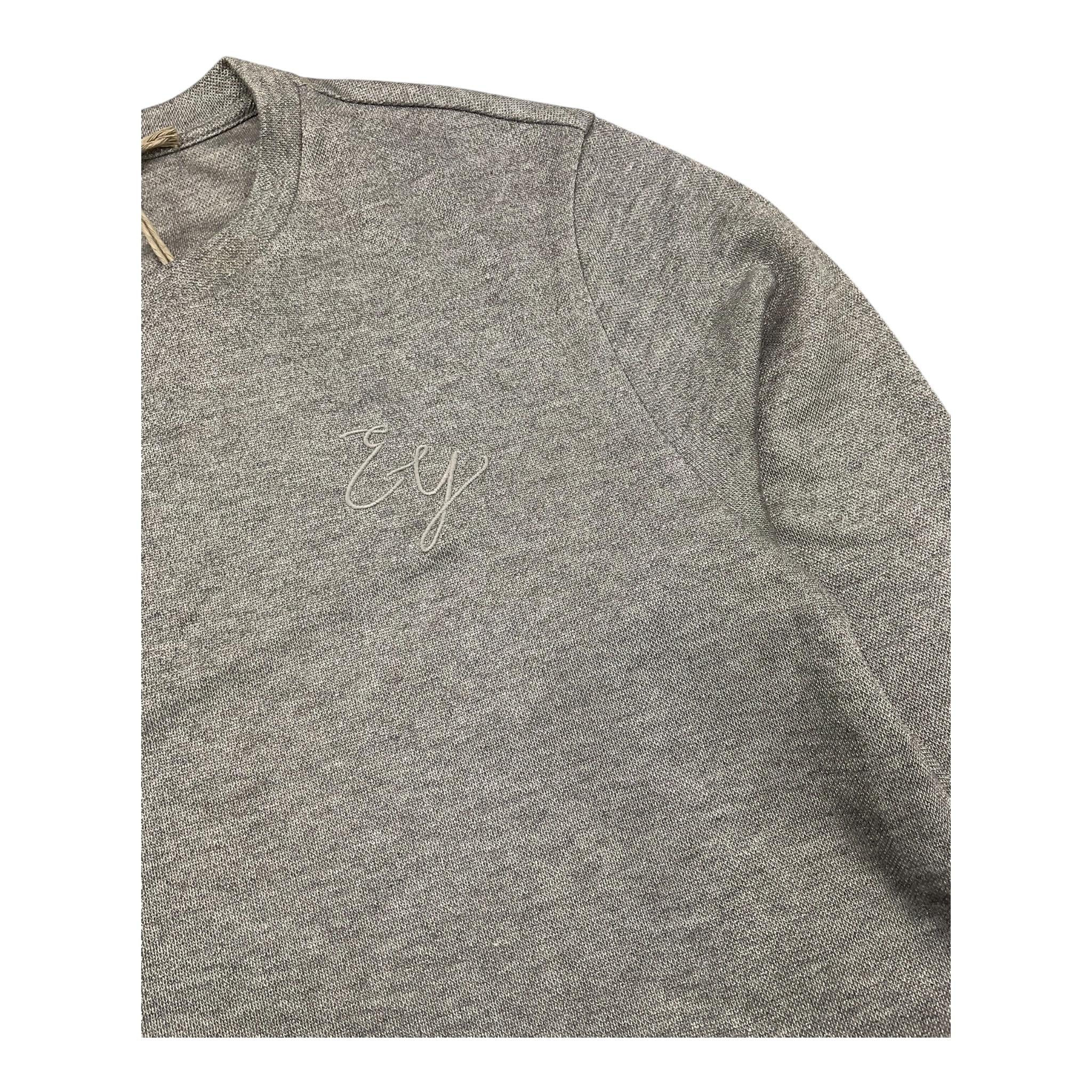 ELEVENTY shirt girocollo tinta unita Grigio per Bambina EV8A00 GRIGIO ELEVENTY