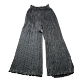 MONNALISA pantalone modello palazzo tinta unita Nero per Bambina 176405 NERO MONNALISA