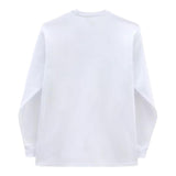 VANS shirt girocollo tinta unita con stampa logo Bianco per Bambino VN000XIYB2 BIANCO VANS