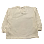 ZHOE & TOBIAH shirt girocollo tinta unita con stampa Panna per Neonato BSS7N PANNA ZHOE & TOBIAH