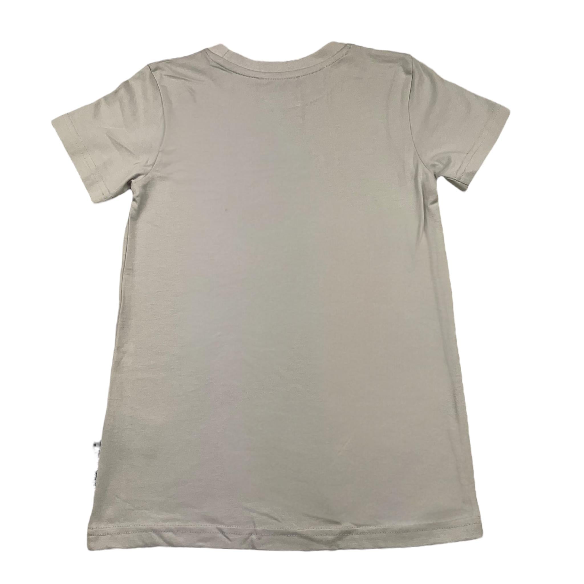 JOHN RICHMOND t-shirt girocollo tinta unita con stampa logo Grigio per Bambino RBA25009TS GRIGIO JOHN RICHMOND