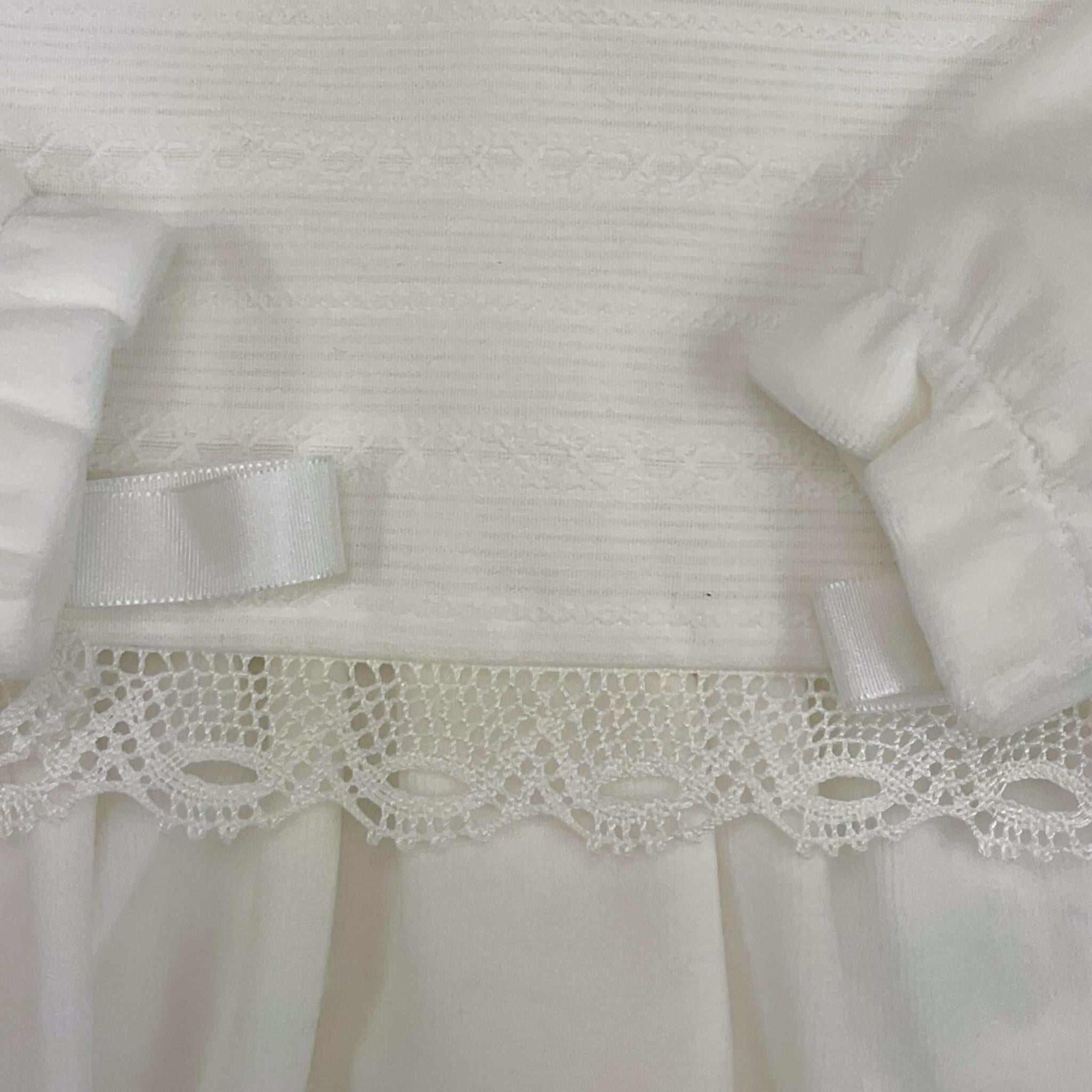 PAZ RODRIGUEZ tutina in ciniglia tinta unita Bianco per Neonata 005190812 BIANCO PAZ RODRIGUEZ
