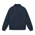 TOMMY HILFIGER giubbino tinta unita con zip e logo Blu per Bambino KB0KB09091 BLU TOMMY HILFIGER
