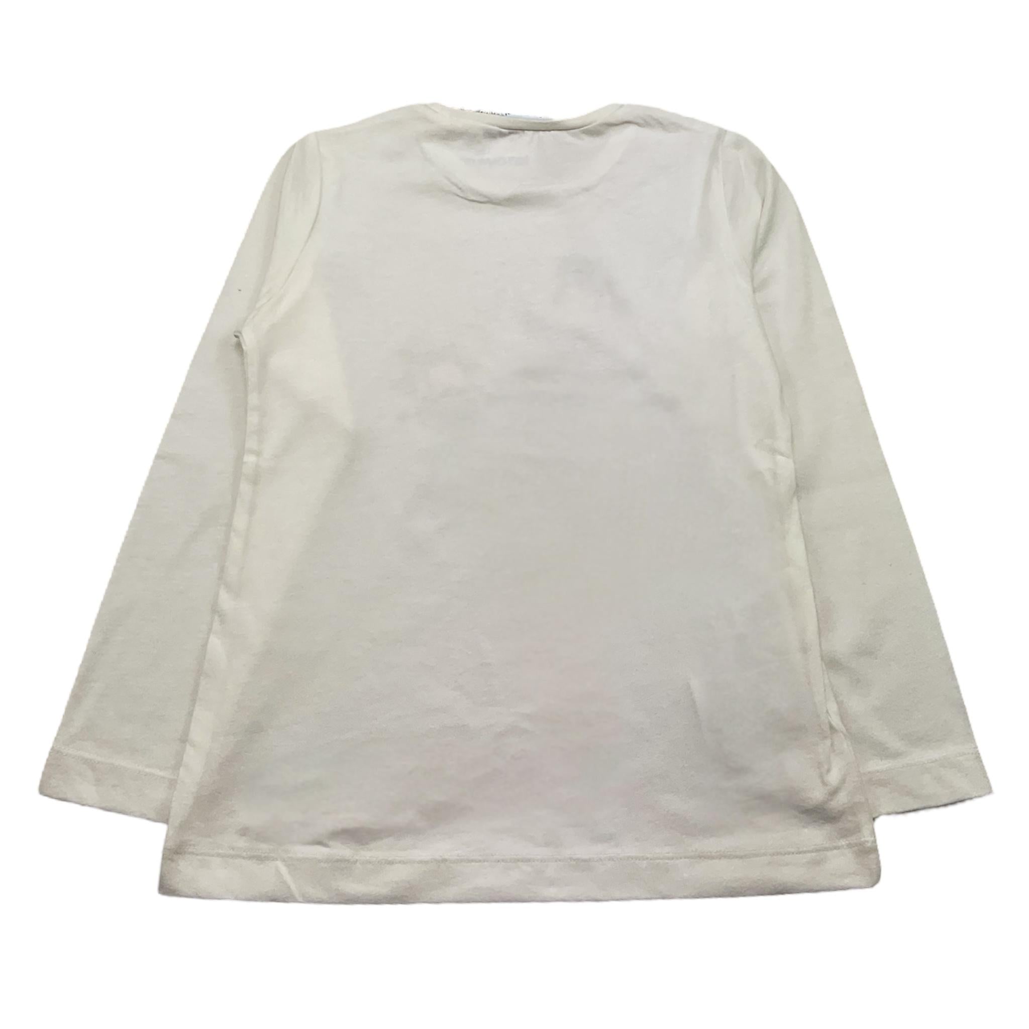 MAYORAL shirt girocollo tnta unita con stampa Bianco per Bambina 4072X BIANCO MAYORAL