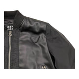 MAISON 9 PARIS giubbino tinta unita con zip  Nero per Neonato G80013 NERO MAISON 9 PARIS