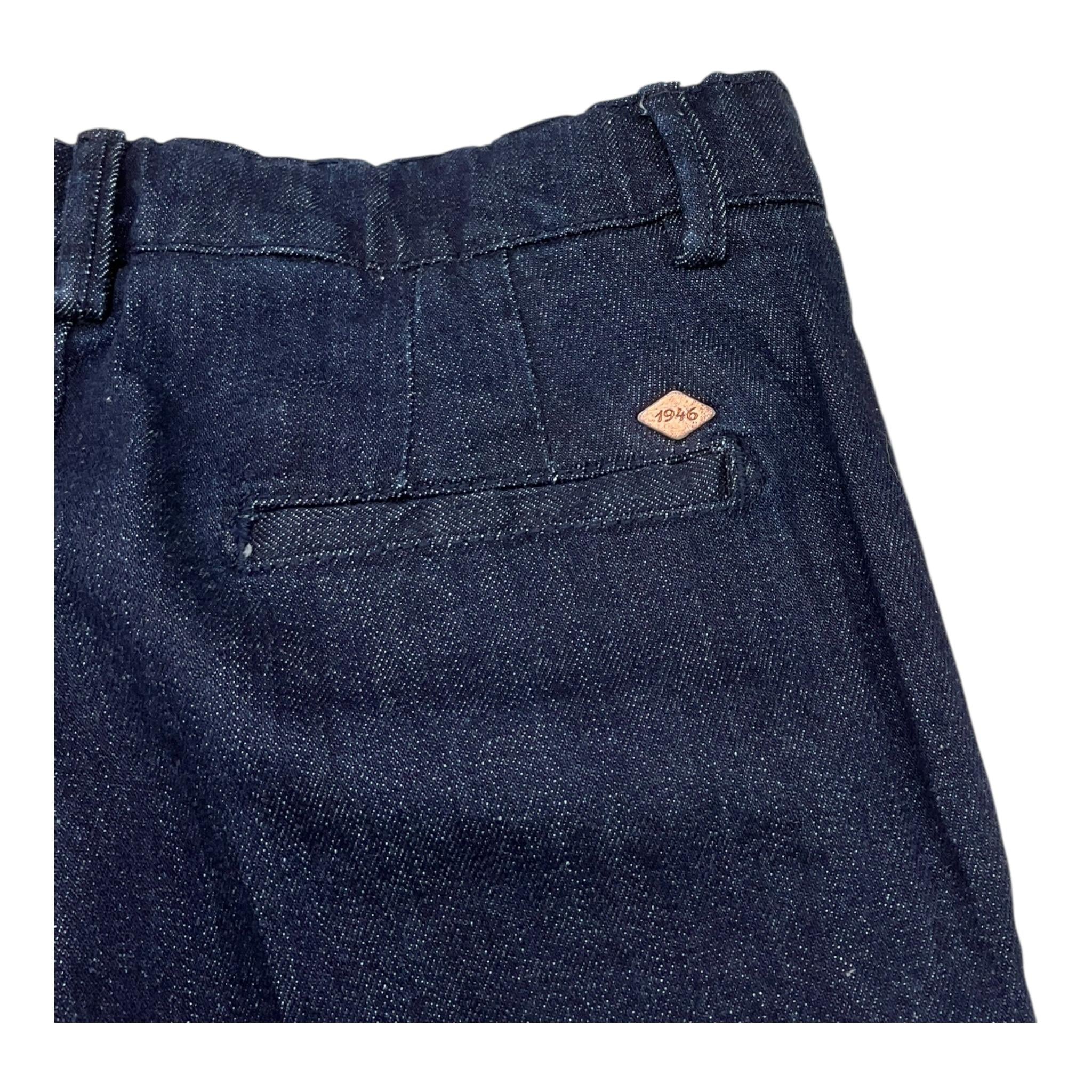 NUPKEET jeans tinta unita con girovita regolabile Blu per Neonato 04NK811N BLU NUPKEET