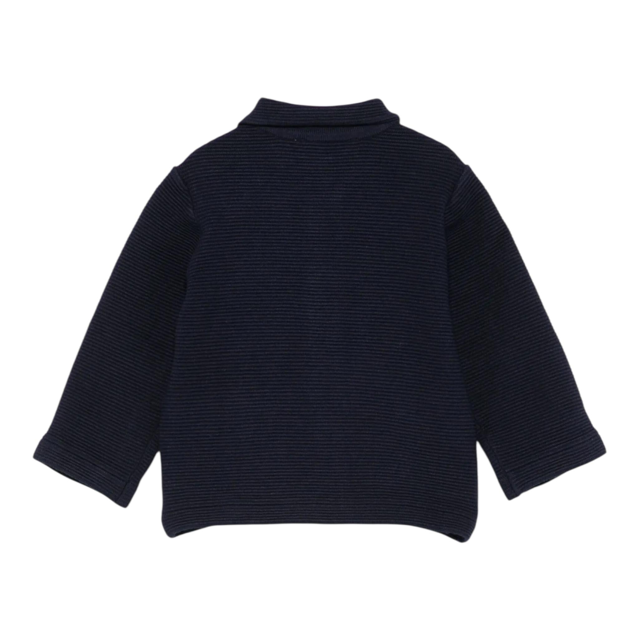 EMPORIO ARMANI giacca tinta unita monopetto Blu per Neonato 6DHG52 BLU EMPORIO ARMANI