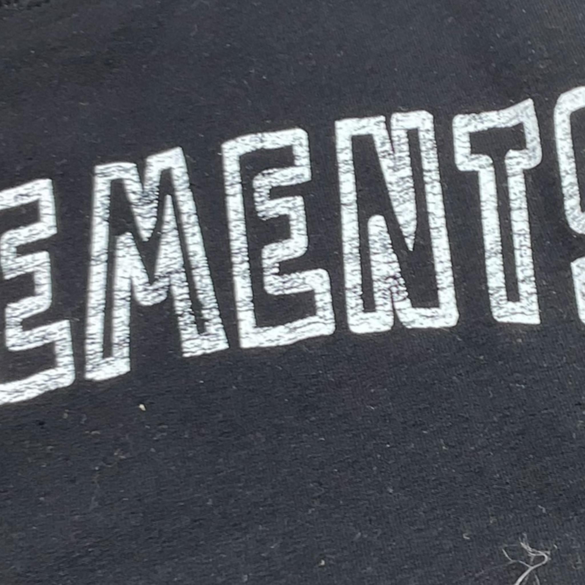 ZU+ELEMENTS felpa tinta unita girocollo con stampa Nero per Bambino ZU1707 NERO ZU+ELEMENTS