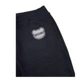MOSCHINO pantalone tuta tinta unita con logo Nero per Bambino HUP085L NERO MOSCHINO