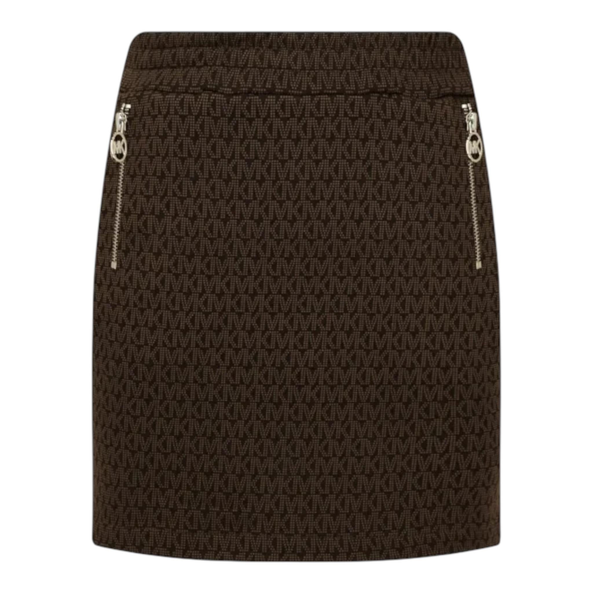 MICHAEL KORS gonna tinta unita logata Marrone per Bambina R13125 MARRONE MICHAEL KORS