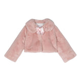 MONNALISA pelliccia tinta unita Rosa per Neonata 73B100 ROSA MONNALISA
