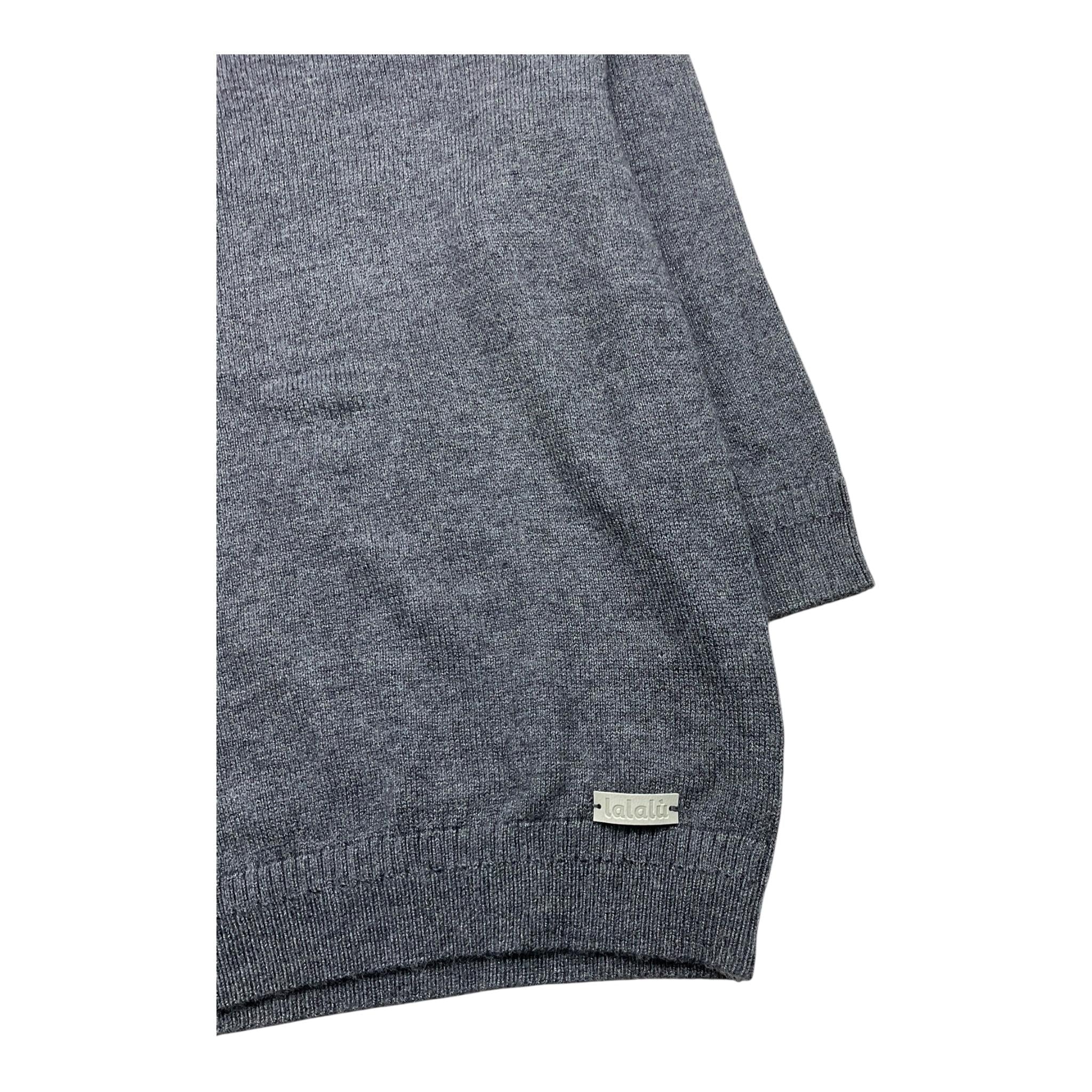 LALALU' maglia girocollo tinta unita Grigio per Bambino MGL220NBJ GRIGIO LALALU'