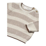 MAYORAL maglia tinta unita con fantasia a righe Panna per Neonato 2307 PANNA MAYORAL