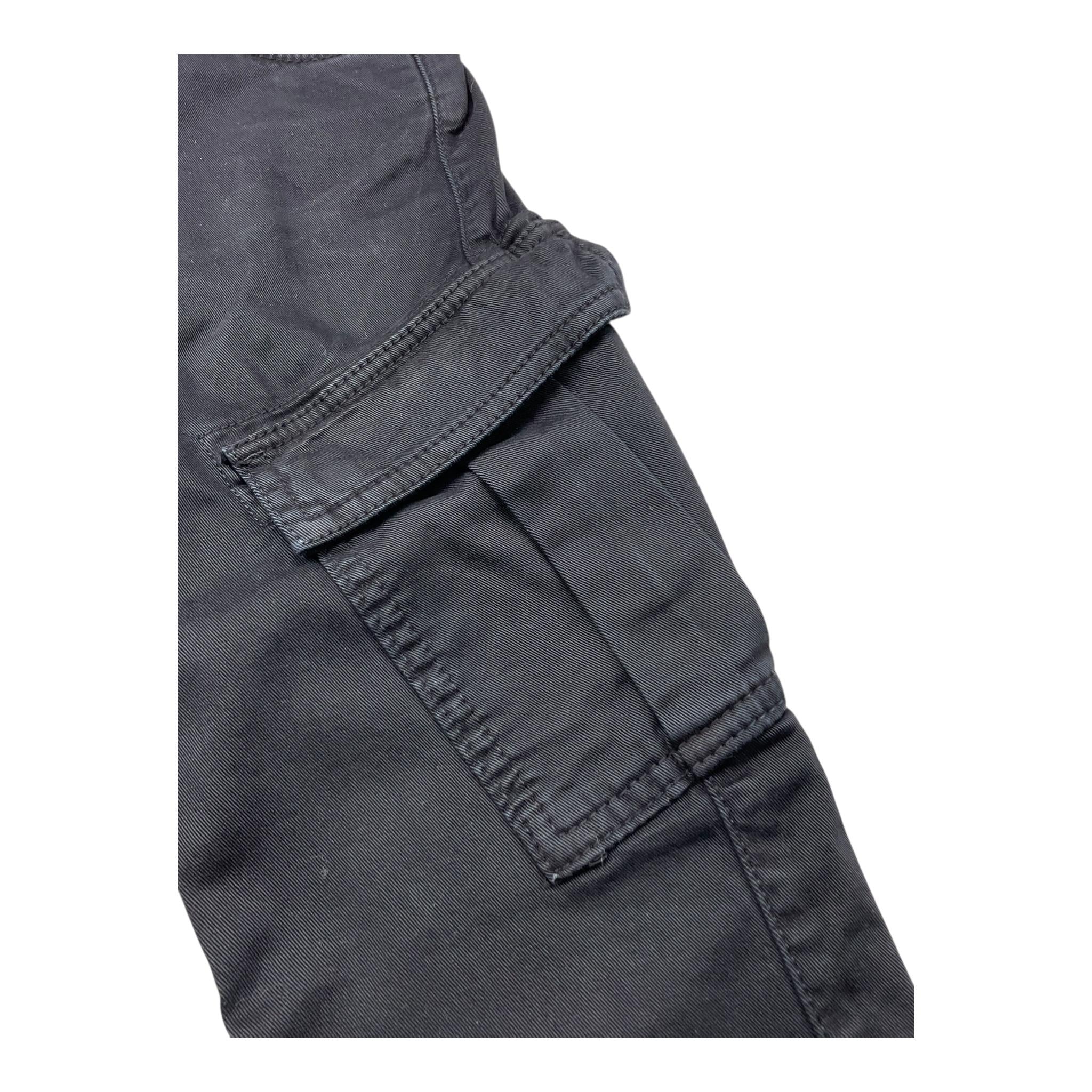 REPLAY jeans tinta unita con tasconi Nero per Bambino SB9047 NERO REPLAY