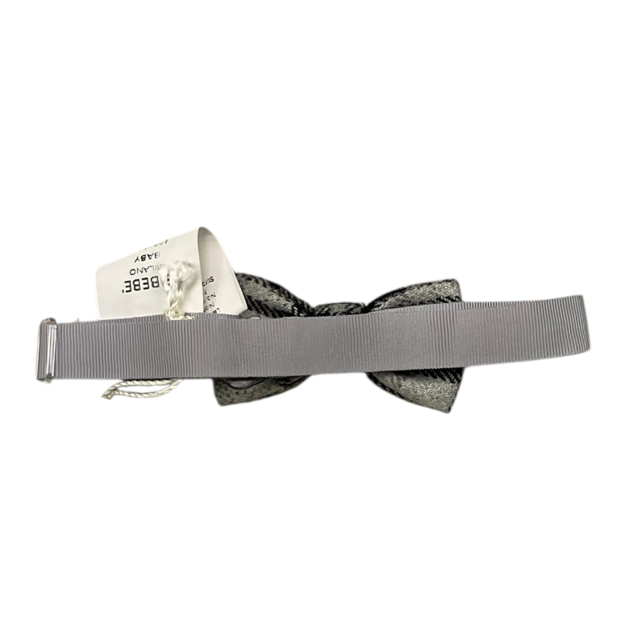 LE BEBE' papillons tinta unita con fantasia Grigio per Neonato LBB4394 GRIGIO LE BEBE'