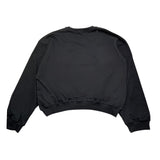 GAELLE felpa chiusa girocollo tinta unita cn stampa logo Nero per Bambina 2741F00318X NERO GAELLE