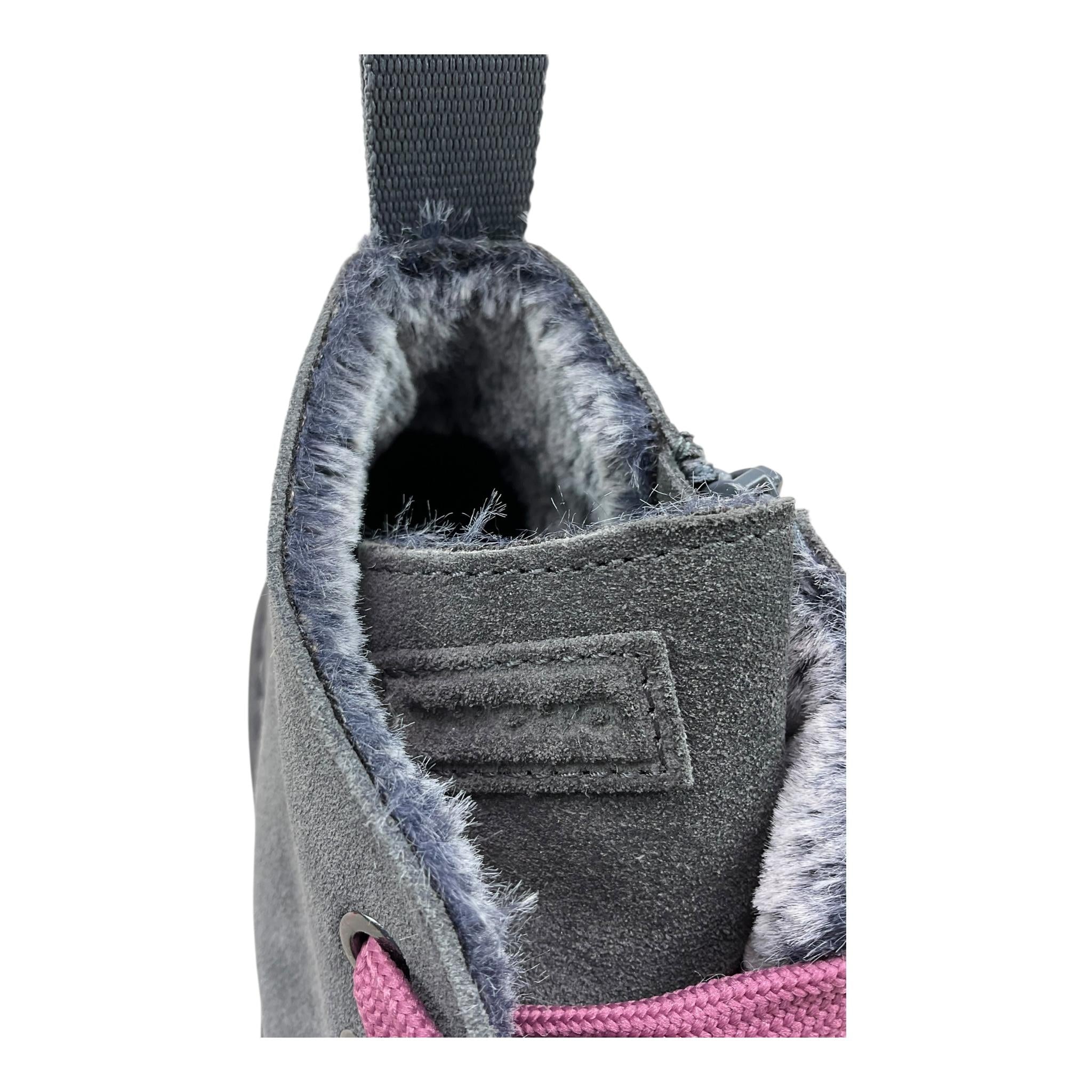 PANCHIC polacchine tinta unita con lacci in contrasto Grigio per Bambino P01K007 GRIGIO PANCHIC