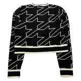 ICEBERG maglia girocollo tina unita con stampe in contrasto Nero per Bambina MGICE5358JX NERO ICEBERG