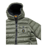 REFRIGIWEAR giubbino tinta unita con cappuccio Verde per Neonato RWN824 VERDE REFRIGIWEAR