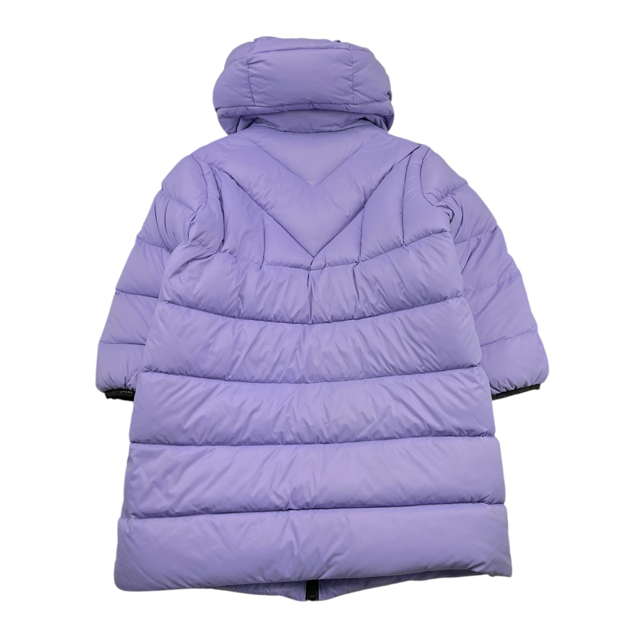 MONTEREGGI giubbino tinta unita con zip e cappuccio Lilla per Bambina FW48201 LILLA MONTEREGGI