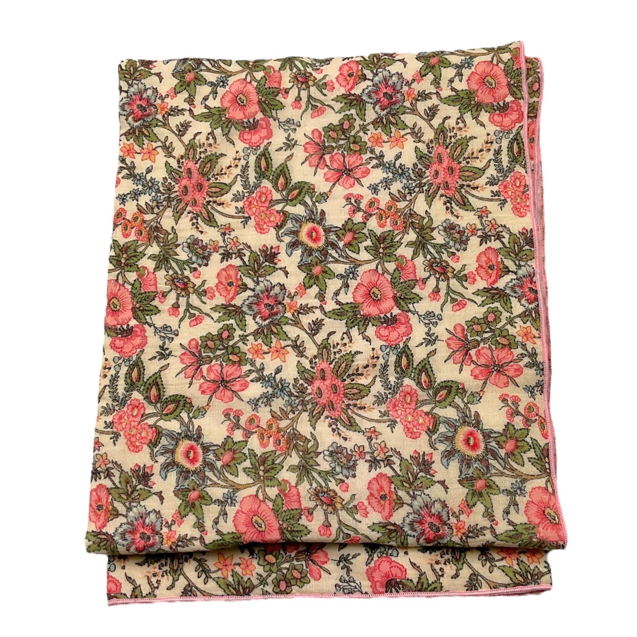 LOUISE MISHA coperta tinta unita fantasia fiori Beige per Neonata HAIW24 BEIGE LOUISE MISHA