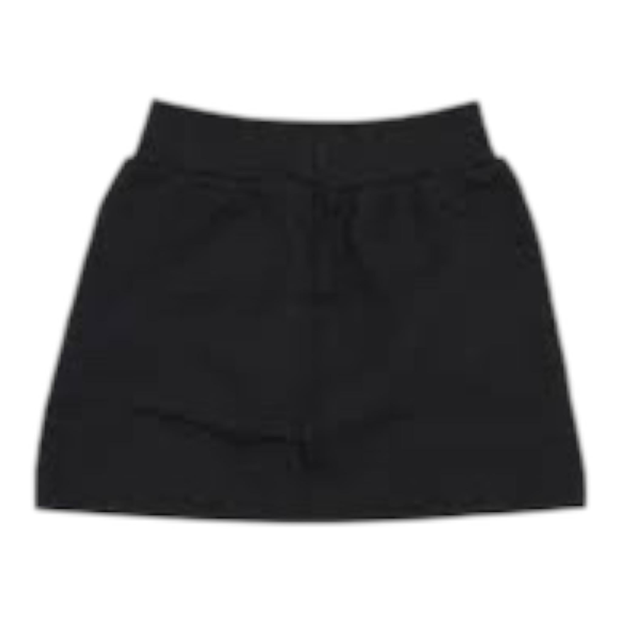 CHIARA FERRAGNI gonna tinta unita con logo Nero per Bambina 510700 NERO CHIARA FERRAGNI