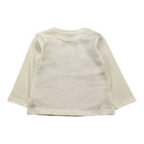 MAYORAL shirt girocollo tinta unita con stampa Bianco per Neonato 2042 BIANCO MAYORAL