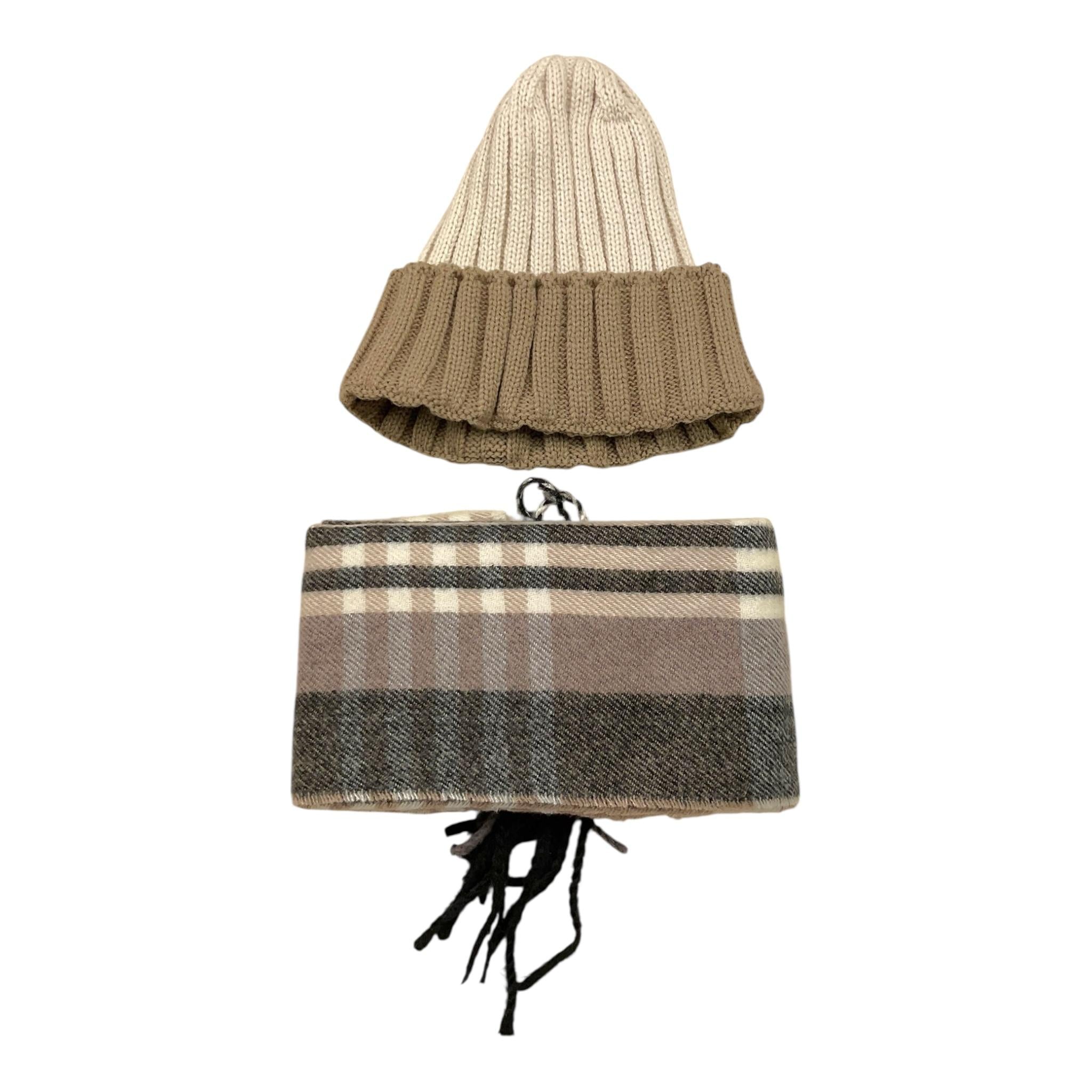 DAN JOHN set cappello-sciarpa con fantasia Beige per Bambino KITD5301 BEIGE DAN JOHN