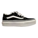 VANS sneakers tinta unita con lacci Nero per Bambino VN000VHE6BT1 NERO VANS